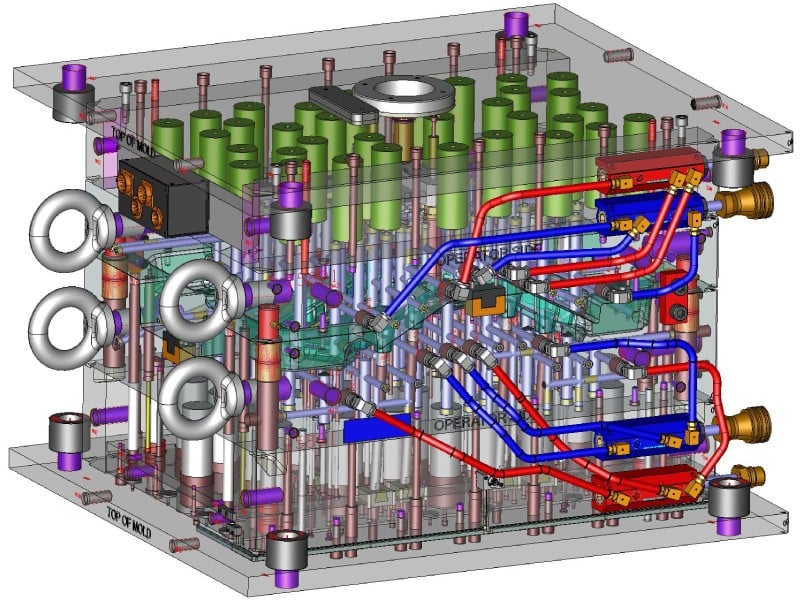 Mold design CAD